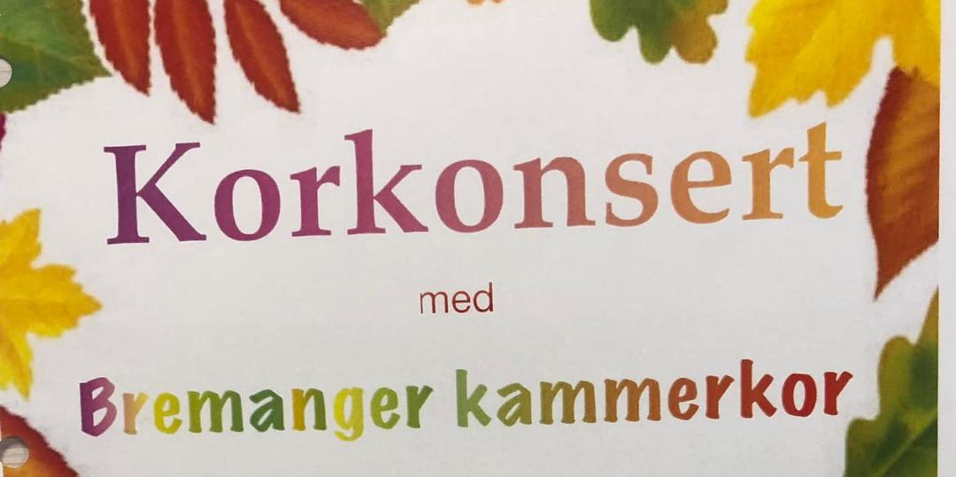 Bilde/illustrasjon for Korkonsert med Bremanger kammerkor