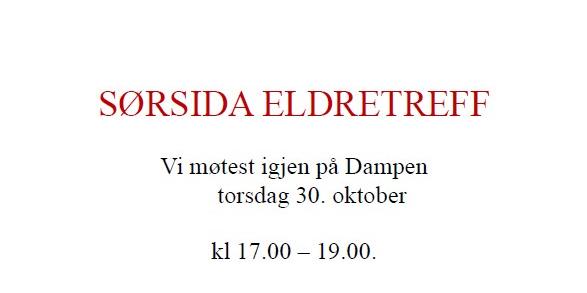 Bilde/illustrasjon for Sørsida eldretreff Sørsida eldretreff